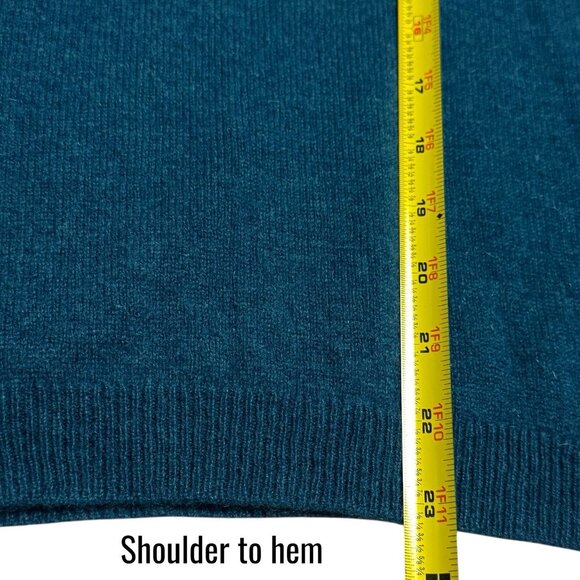 Charter Club 100% Cashmere Turtleneck Sweater  Luxury Cozy Cabincore Holiday XS - Picture 10 of 10